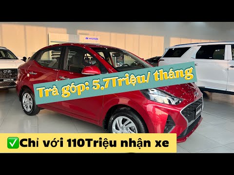 Giá xe Hyundai i10 số tự động tiêu chuẩn | Khám phá chi tiết | Trả góp 5.7Triệu