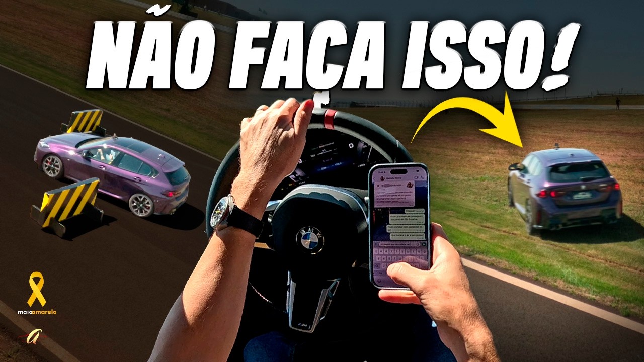 5 SEGUNDOS QUE PODEM MUDAR A SUA VIDA: PROVAMOS O PERIGO DO CELULAR AO VOLANTE - Especial by Mobil 1