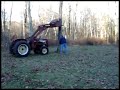Huge Tree Cut-down w/ help from IH Tractor Huge Tree Cut-down w/ help from IH Tractor