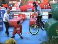 Trial indoor Tarragona Exhibicio Biketrial Angel Batlle