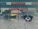 2001 nhra advance auto parts nationals al hofman driving jim dunn's mooneyes funny car blows up