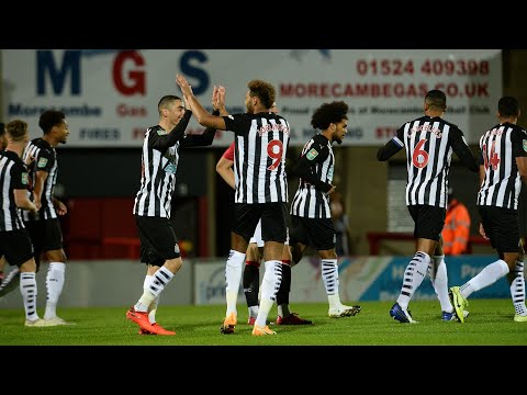 FC Morecambe 0-7 FC Newcastle United   ( Carabao C...