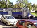 Autó és BKV busz Autó és BKV busz