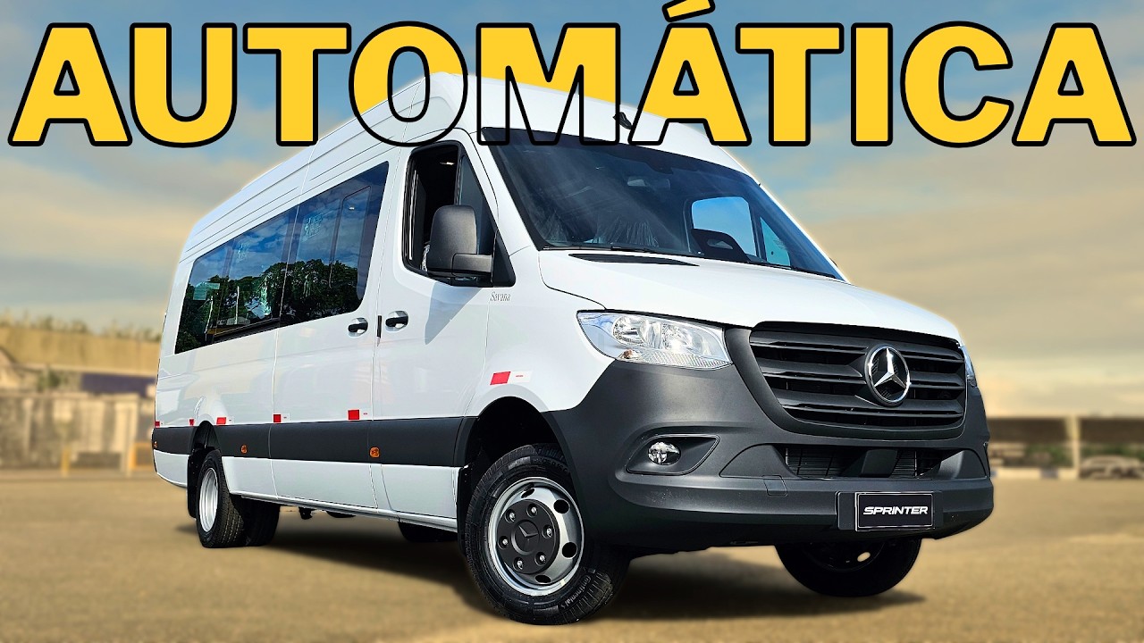 Van Sprinter 517 Automática 2027: Tudo Sobre o novo Câmbio de 9 Marchas!