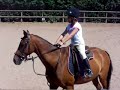 Lauren Jumping with Doc July 2008