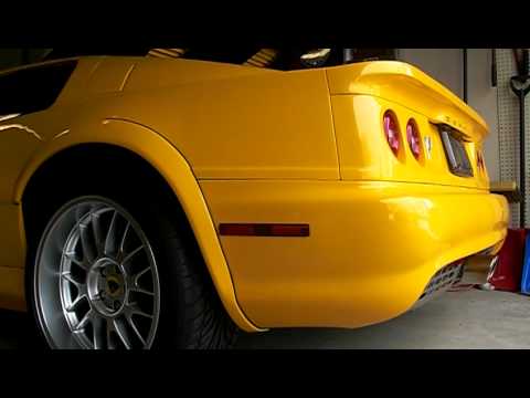 2004 Lotus Esprit Start-Up After Oil Change