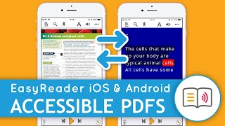 Read RNIB PDFs, with the FREE EasyReader App
