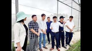 Đoàn cán bộ thành phố Uông Bí học tập mô hình đảm bảo ATTP Nông nghiệp - Công thương, phát triển sản phẩm OCOP tại huyện Lục Nam, tỉnh Bắc Giang và TP. Thái Nguyên, tỉnh Thái Nguyên