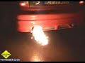Car tuning-Fiamme dallo scarico