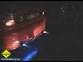 Car tuning-Fiamme dallo scarico
