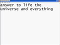 Answer to the meaning of life