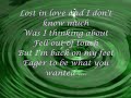 AIR SUPPLY LOST IN LOVE WITH LYRICS