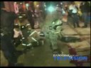 Los cr�teres que dej� el atentado en Morelia
