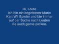 Mario Kart Wii Freundescode