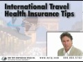 Travel Health Insurance Tips