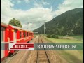 Führerstandsmitfahrt: Glacier Express | Disentis - Chur