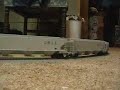 BNSF GP35 GP60 and SD40-2 pull a grain train in HO scale
