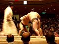 Sumo Ringkampf in Tokio, Mai 2005