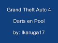 grand theft auto 4 mini-games:

achievements unlocked:
one hundred and eighty - in a game of darts score 180 with only 3 darts - 10 points

pool shark -beat a friend at pool - 10 points.

~ikaruga17