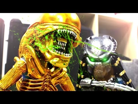 Alien Vs Predator Stop Motion