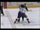 Cam Janssen vs Nate Kiser 1 & 2 OHL fight