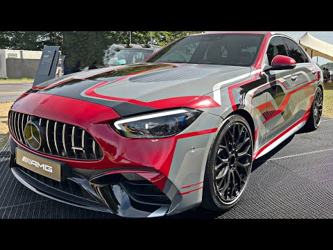 NEW 2023 Mercedes AMG 4 CYLINDER C63 E HYBRID! First Look W206 Interior Exterior Walkaround