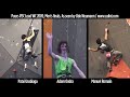 An alert mind that allows for quick descision making, a huge repertoire of movements from lots of hard climbing already with sixteen years --- Voilà, you can virtually run through the notourisously overhanging Puurs competition wall! Demonstrated by Adam Ondra winning the IFSC Climbing Worldcup in Belgium last night! In the future we all have to climb like Adam Ondra!