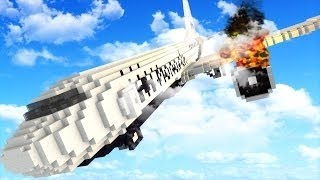 КРУШЕНИЕ САМОЛЕТА В МАЙНКРАФТ | КАК ВЫЖИТЬ НА ОСТРОВЕ ПОСЛЕ АВИАКАТАСТРОФЫ С ДРУГОМ