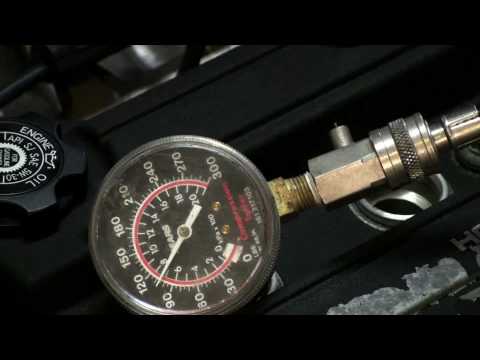 how to run a cylinder leak down test
