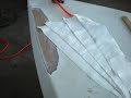 WEST SYSTEM project vanguard 15 fiberglass and gelcoat repair befores and afters