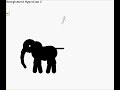 Pivot Figure Divind On Elephant Tail
