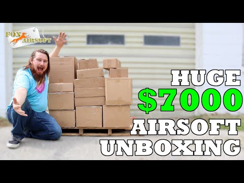 Buying EVERY Mystery Box From Fox Airsoft! HUGE $7000 Unboxing!