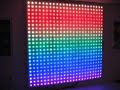 Lite Brite on wall; 2 rows installed Lite Brite on wall; 2 rows installed