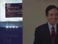 Kucinich at Franklin Pierce College 2004