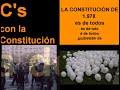 C's: ¡VIVA LA CONSTITUCIÓN¡6/12/1.978-6/12/2008