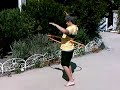 Hula Hoop practice