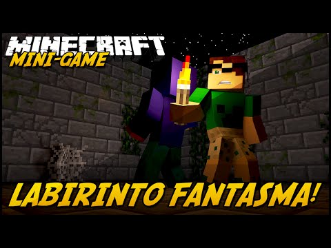 Minecraft: LABIRINTO FANTASMA! (MINI-GAME)