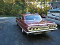 63 chevy impala ss 409 launch