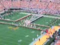 Tennessee Vols running through the T