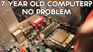 Giving a 7-year-old computer a second life