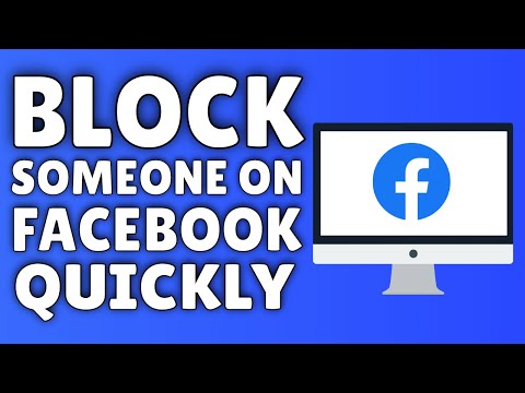 how to u block someone on facebook