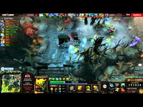 revenge - Liquid vs Revenge (Starladder IX America - Group Stage) Commentators: GoDz & Zyori Starladder IX America VoDs : http://www.youtube.com/playlist?list=PLv0oDvY...