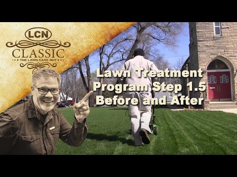 LawnCareMidwest - Today I wanted to show you the results we got from our first application on our project lawn. The results, at first glance, are dramatic -- be we still have ...