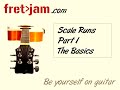 Guitar Scale Runs - The Basics