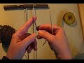 Hairpin Lace Loom Set-Up