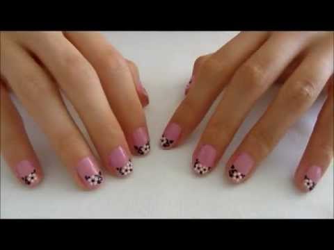 how to apply nail art
