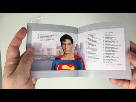 unboxing Superman: The Movie 40th Anniversary Soundtrack