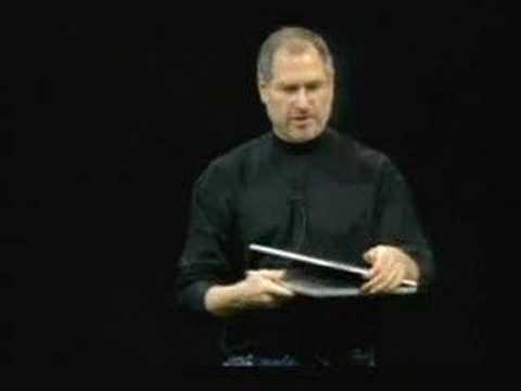 macworld - If you could only ever see one Macworld keynote with Steve Jobs, this would be it. In the final half hour of this Macworld, Mr. Jobs was at the top of his ga...