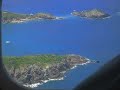 st. barths, flying by colombier beach st. barths, flying by colombier beach