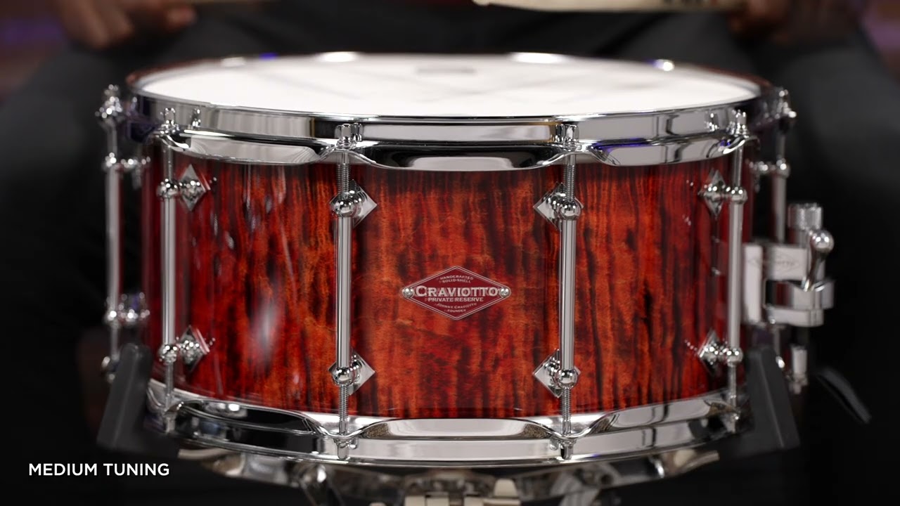 Craviotto Snare Drums at Memphis Drum Shop